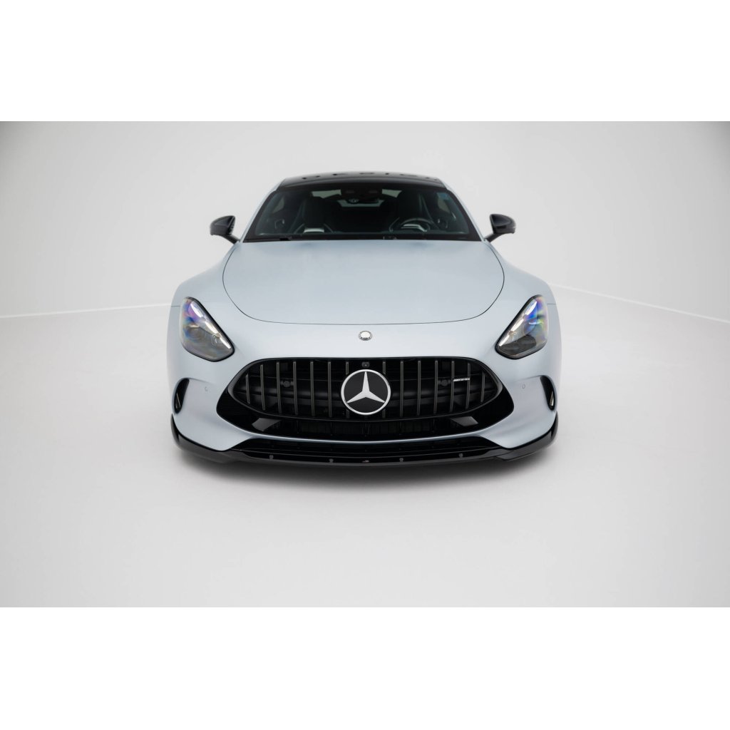 Maxton Design spoiler pod přední nárazník ver.2 pro Mercedes AMG GT C192 /63, černý lesklý plast ABS