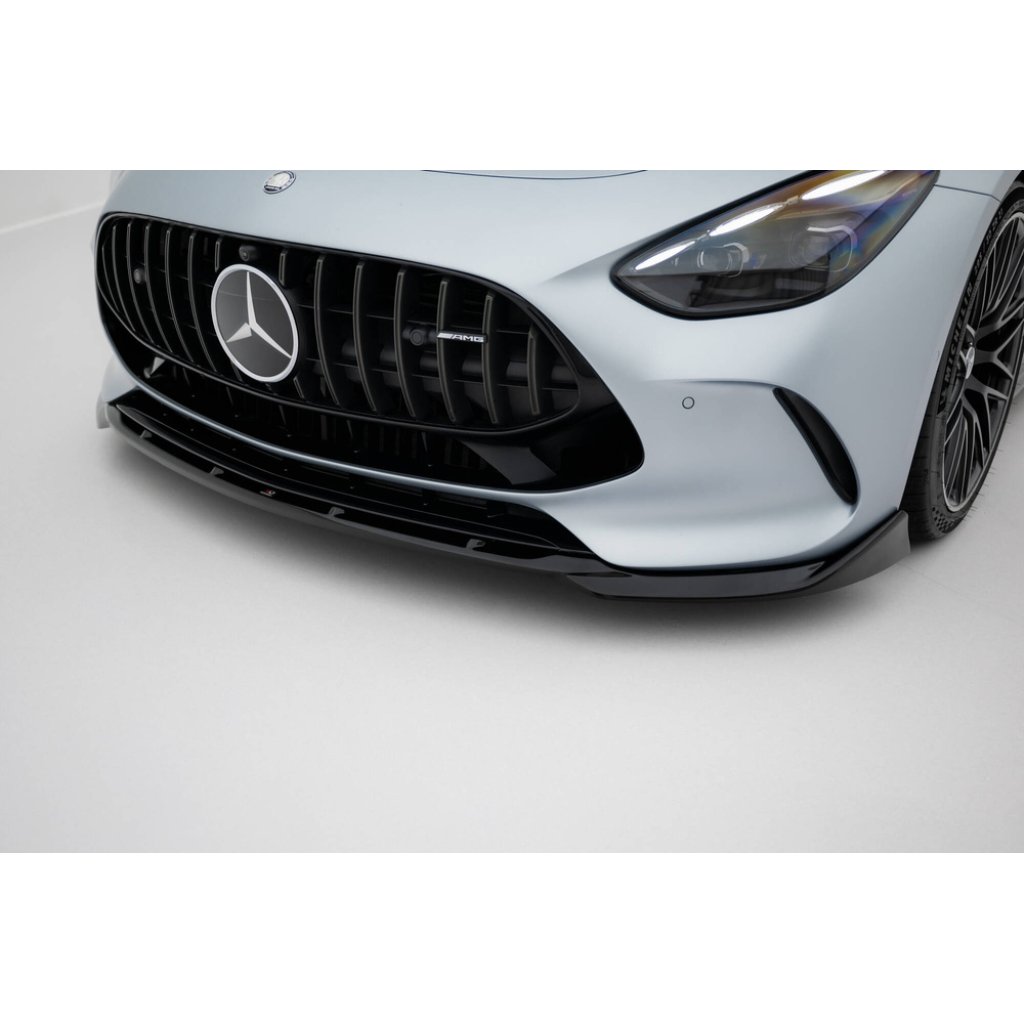 Maxton Design spoiler pod přední nárazník ver.2 pro Mercedes AMG GT C192 /63, černý lesklý plast ABS