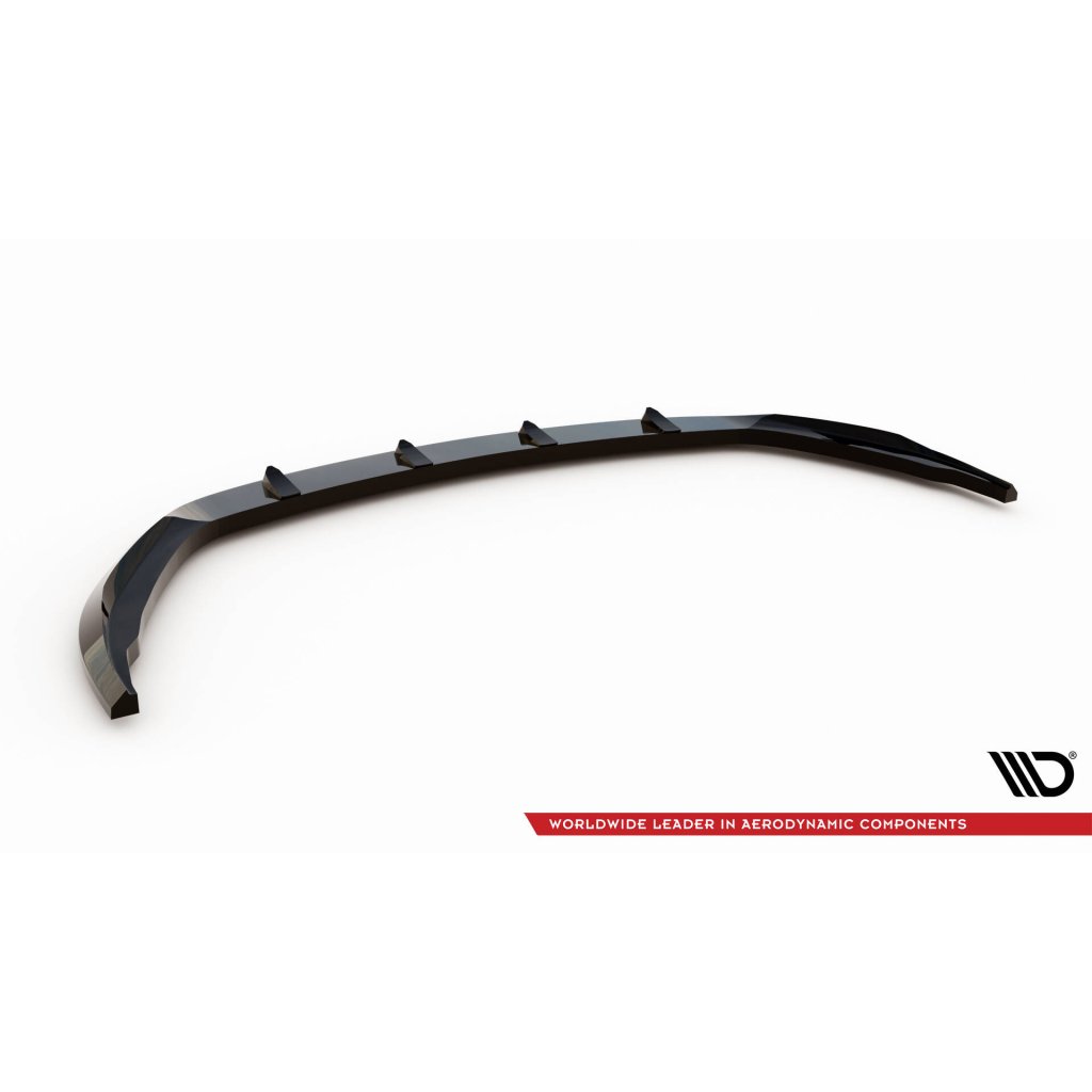 Maxton Design spoiler pod přední nárazník ver.2 pro Opel Astra L (Mk5), černý lesklý plast ABS, Sports Tourer/ Hatchback