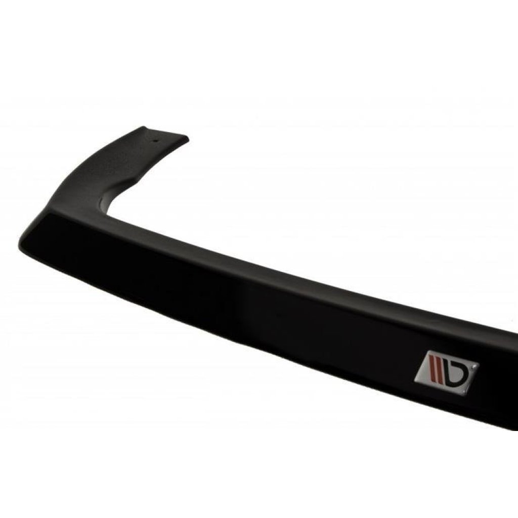Maxton Design spoiler pod přední nárazník ver.2 pro Škoda Octavia RS Mk3, černý lesklý plast ABS