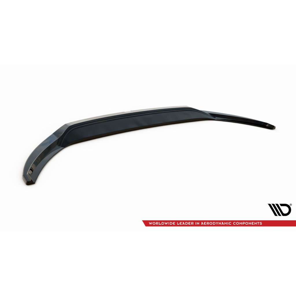 Maxton Design spoiler pod přední nárazník ver.2 pro Škoda Superb Mk3, černý lesklý plast ABS