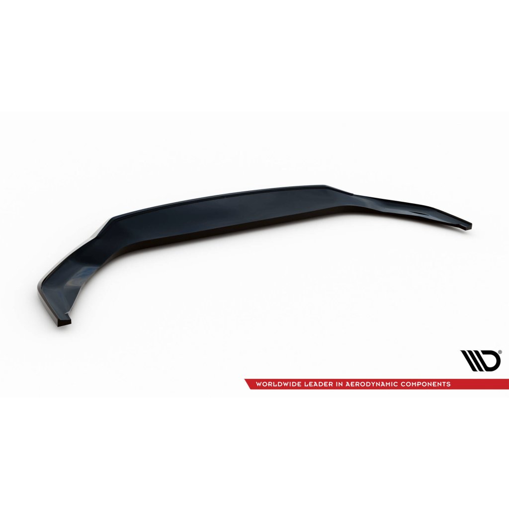 Maxton Design spoiler pod přední nárazník ver.2 pro Volkswagen Jetta Mk7 GLI, černý lesklý plast ABS