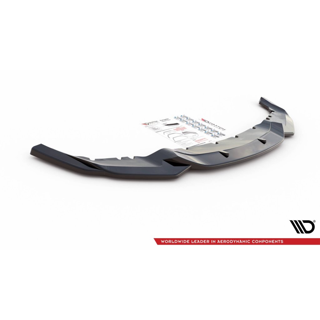 Maxton Design spoiler pod přední nárazník ver.3 pro BMW M2 F87, carbon-Look
