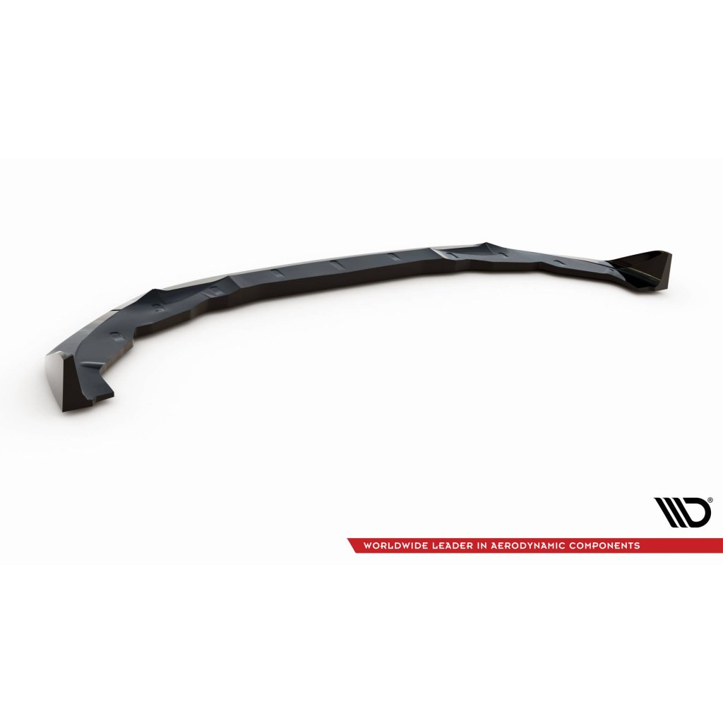 Maxton Design spoiler pod přední nárazník ver.3 pro BMW řada 2 G42 M240i, G42 M-Pack, černý lesklý plast ABS