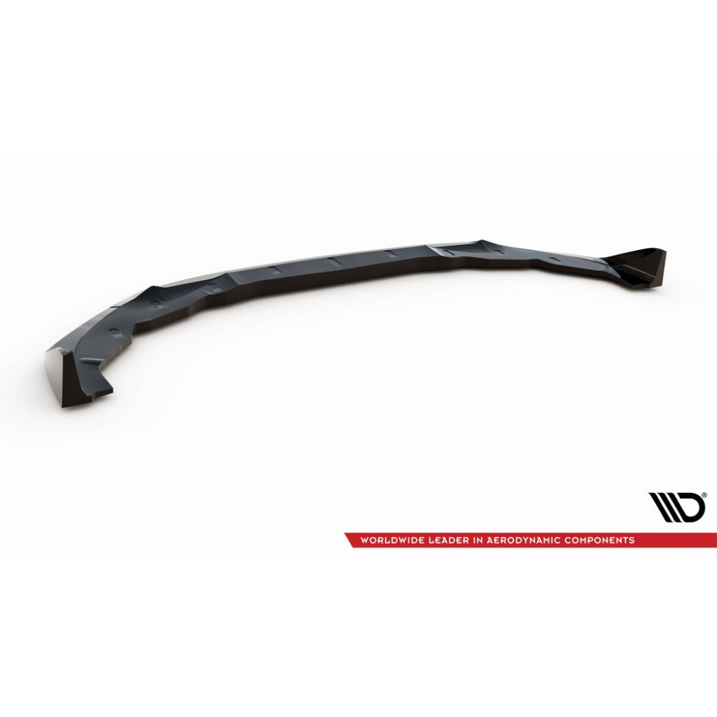 Maxton Design spoiler pod přední nárazník ver.3 pro BMW řada 2 G42 M240i, G42 M-Pack, černý lesklý plast ABS