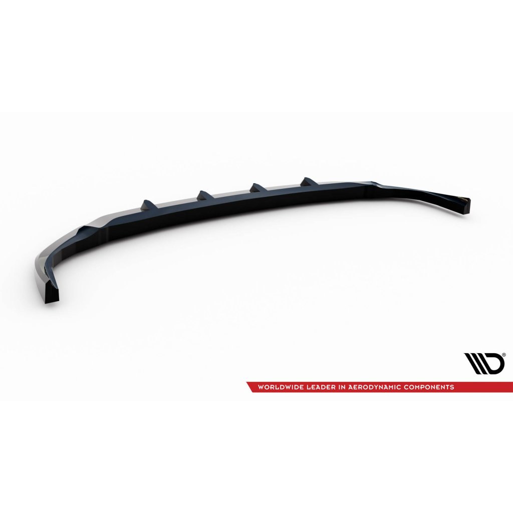 Maxton Design spoiler pod přední nárazník ver.3 pro BMW řada 2 G42 Standard, černý lesklý plast ABS