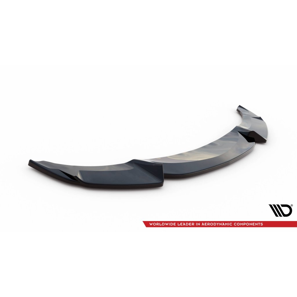 Maxton Design spoiler pod přední nárazník ver.3 pro BMW řada 5 F10- F11, černý lesklý plast ABS