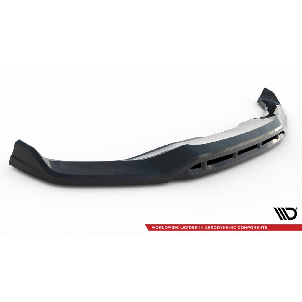 Maxton Design spoiler pod přední nárazník ver.3 pro BMW X5 F15, černý lesklý plast ABS, M-Pack