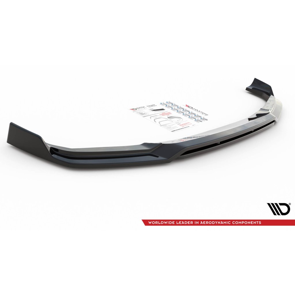 Maxton Design spoiler pod přední nárazník ver.3 pro BMW X5M G05, carbon-Look
