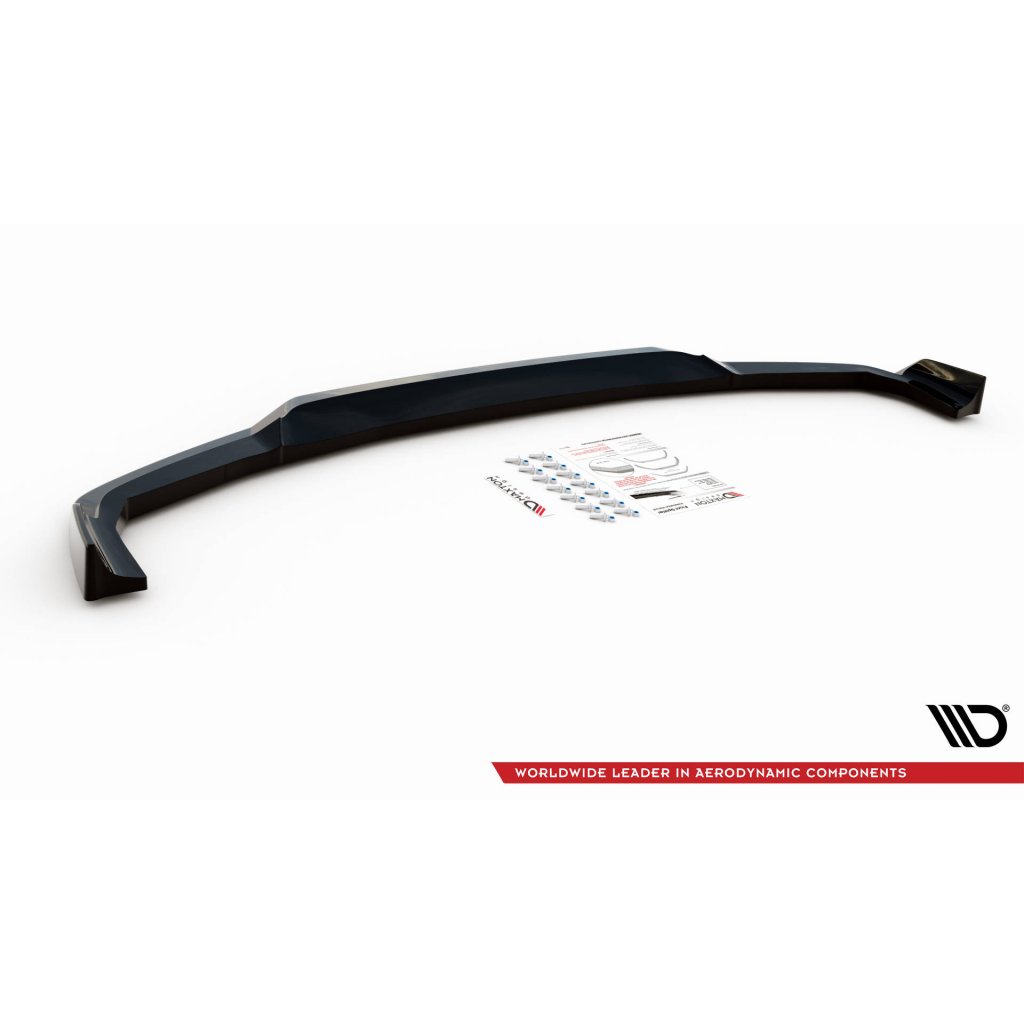 Maxton Design spoiler pod přední nárazník ver.3 pro BMW X5M G05, carbon-Look
