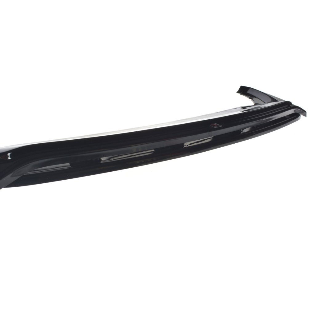 Maxton Design spoiler pod přední nárazník ver.3 pro Škoda Superb Mk3 FL Facelift, černý lesklý plast ABS