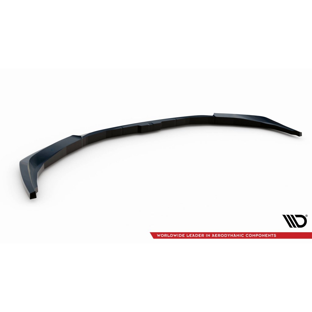 Maxton Design spoiler pod přední nárazník ver.4 pro BMW M2 G87, černý lesklý plast ABS