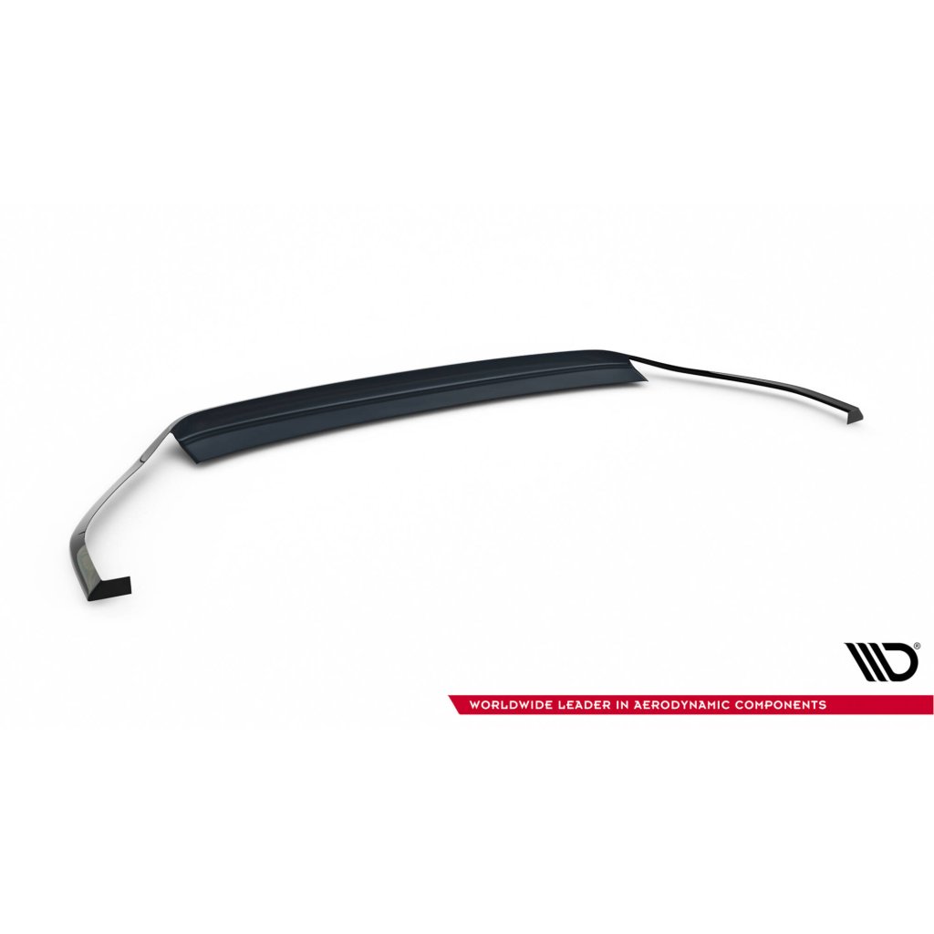 Maxton Design spoiler pod přední nárazník ver.4 pro Volkswagen Golf GTI Mk7 Facelift, černý lesklý plast ABS
