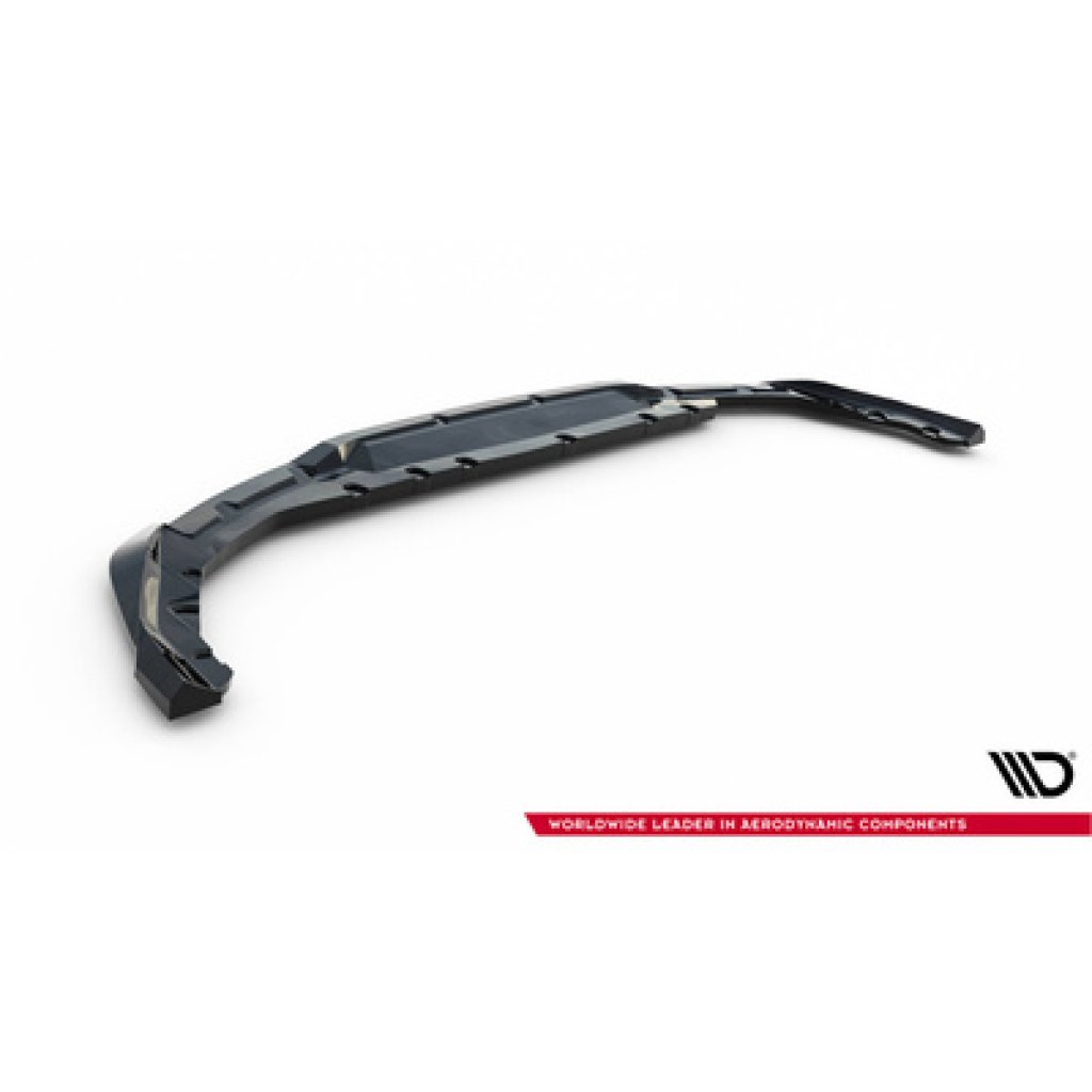Maxton Design spoiler pod zadní nárazník pro BMW řada 1 F70, černý lesklý plast ABS, M-Pack