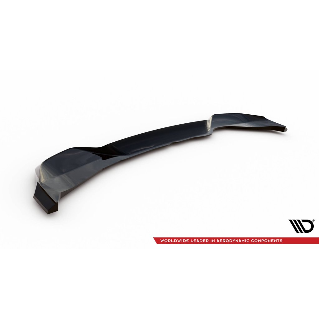 Maxton Design spoiler pod zadní nárazník pro Škoda Fabia Mk4, černý lesklý plast ABS