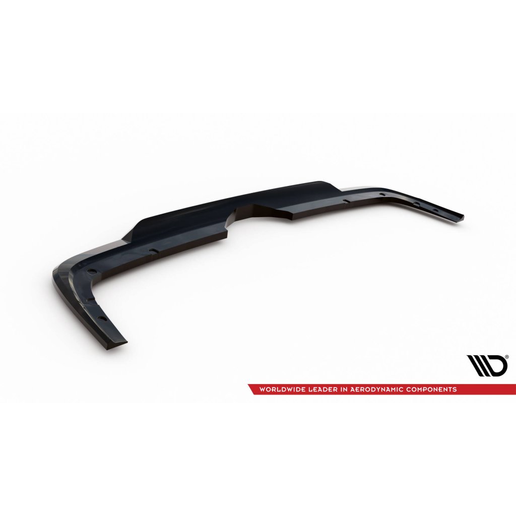 Maxton Design spoiler pod zadní nárazník s žebrováním pro Mercedes třída T W420, černý lesklý plast ABS