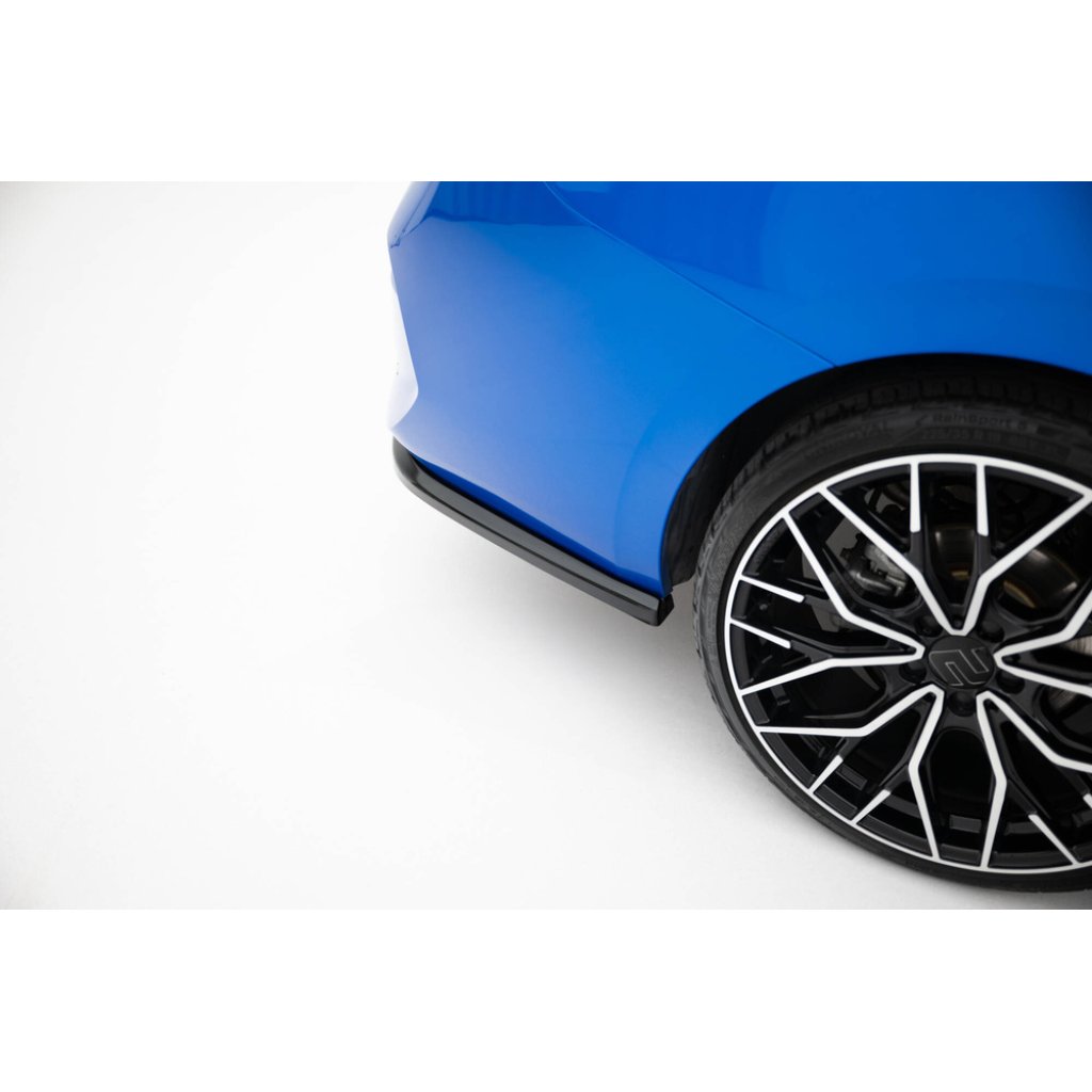 Maxton Design spoiler pod zadní nárazník s žebrováním pro Opel Astra L (Mk5), černý lesklý plast ABS, Sports Tourer/ Hatchback