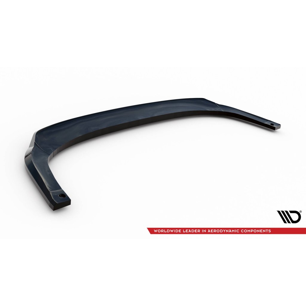 Maxton Design spoiler pod zadní nárazník s žebrováním pro Renault Austral Mk1, černý lesklý plast ABS