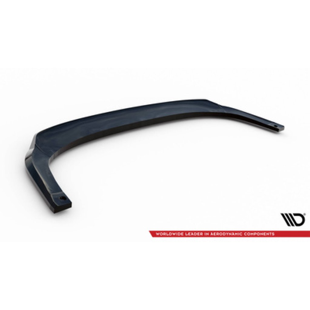 Maxton Design spoiler pod zadní nárazník s žebrováním pro Renault Austral Mk1, černý lesklý plast ABS