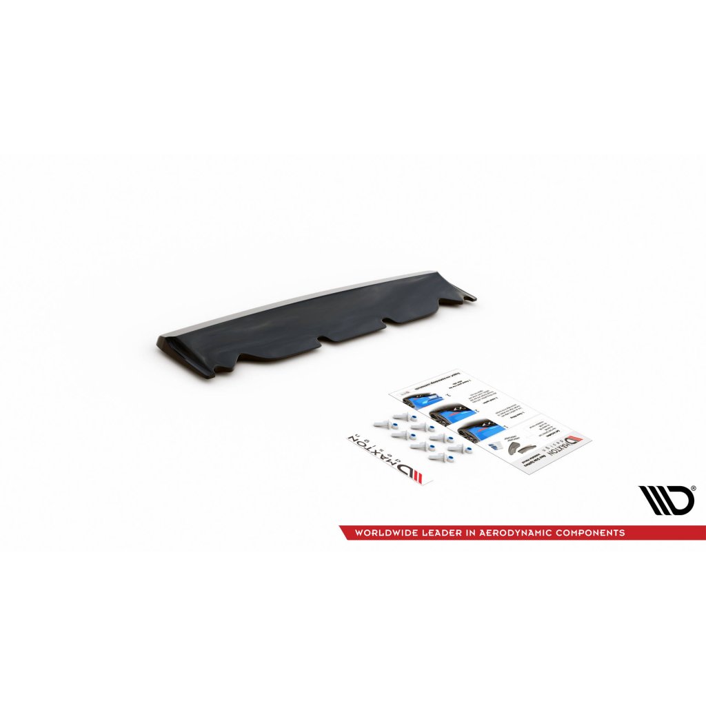 Maxton Design středový spoiler pod zadní nárazník pro Dodge Challenger MK3 SRT Hellcat Widebody, carbon-Look