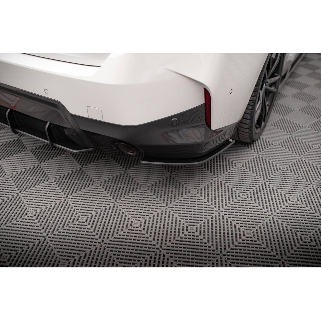 Maxton Design "Street Pro" boční difuzory pod zadní nárazník pro BMW řada 2 G42 M-Pack, plast ABS bez povrchové úpravy