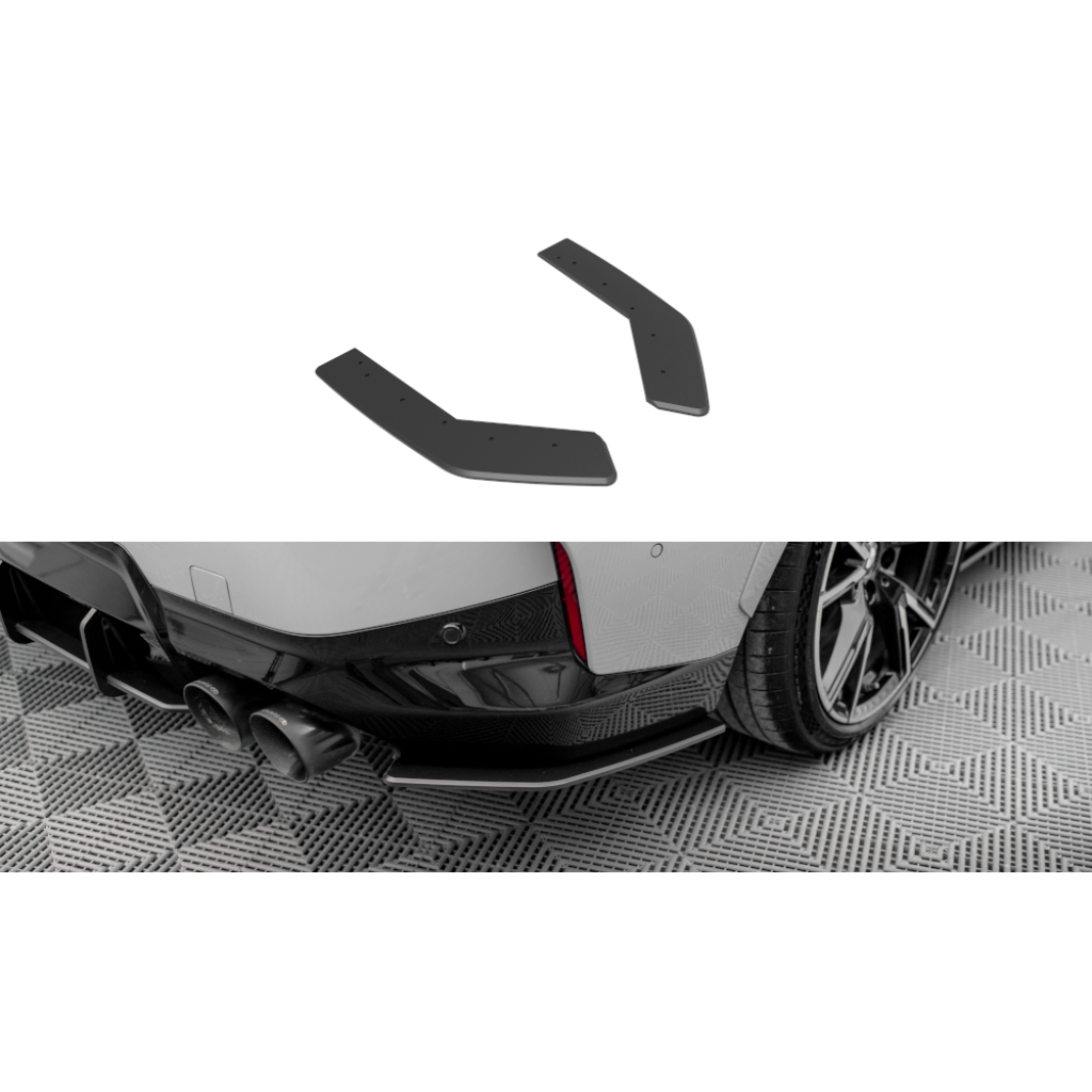 Maxton Design "Street Pro" boční difuzory pod zadní nárazník pro BMW řada 2 G42 M240i, plast ABS bez povrchové úpravy