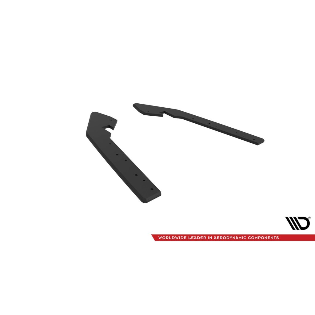Maxton Design "Street Pro" boční difuzory pod zadní nárazník pro BMW řada 2 G42 Standard, plast ABS bez povrchové úpravy
