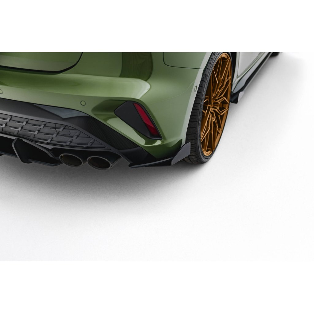 Maxton Design "Street Pro" boční difuzory pod zadní nárazník s křidélky pro Audi S3 8Y Facelift, plast ABS bez povrchové úpravy, Sportback