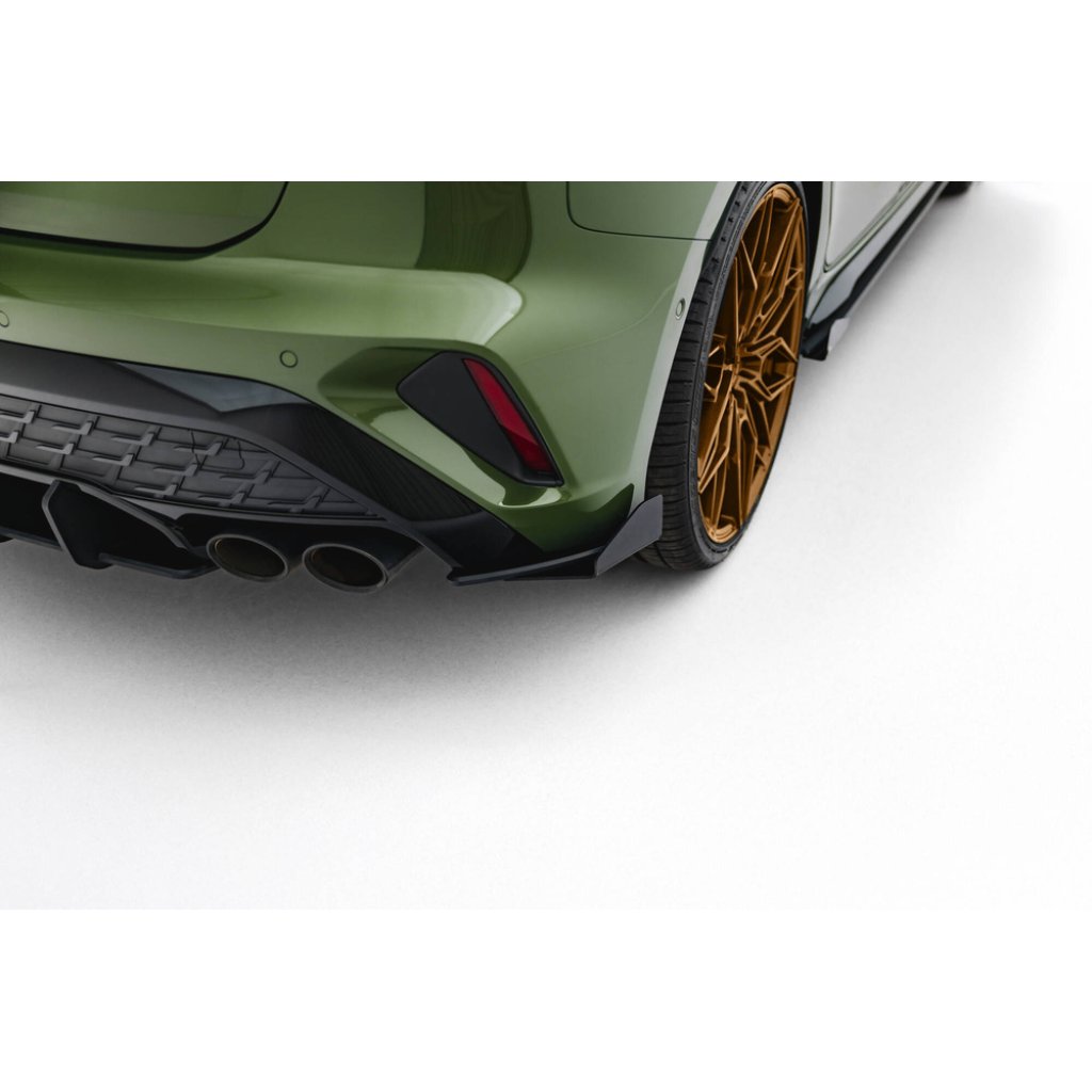 Maxton Design "Street Pro" boční difuzory pod zadní nárazník s křidélky pro Audi S3 8Y Facelift, plast ABS bez povrchové úpravy, Sportback