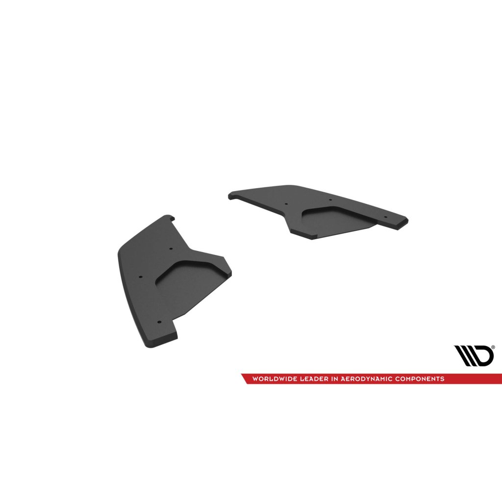 Maxton Design "Street Pro" boční difuzory pod zadní nárazník v.1 pro Volkswagen Golf GTI Mk8, Mk8 Facelift, plast ABS bez povrchové úpravy