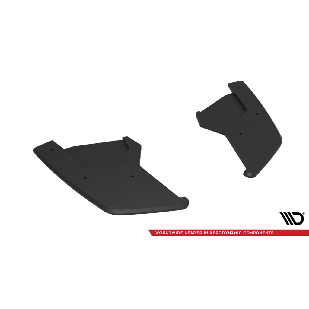 Maxton Design "Street Pro" boční difuzory pod zadní nárazník v.1 pro Volkswagen Golf GTI Mk8, Mk8 Facelift, plast ABS bez povrchové úpravy