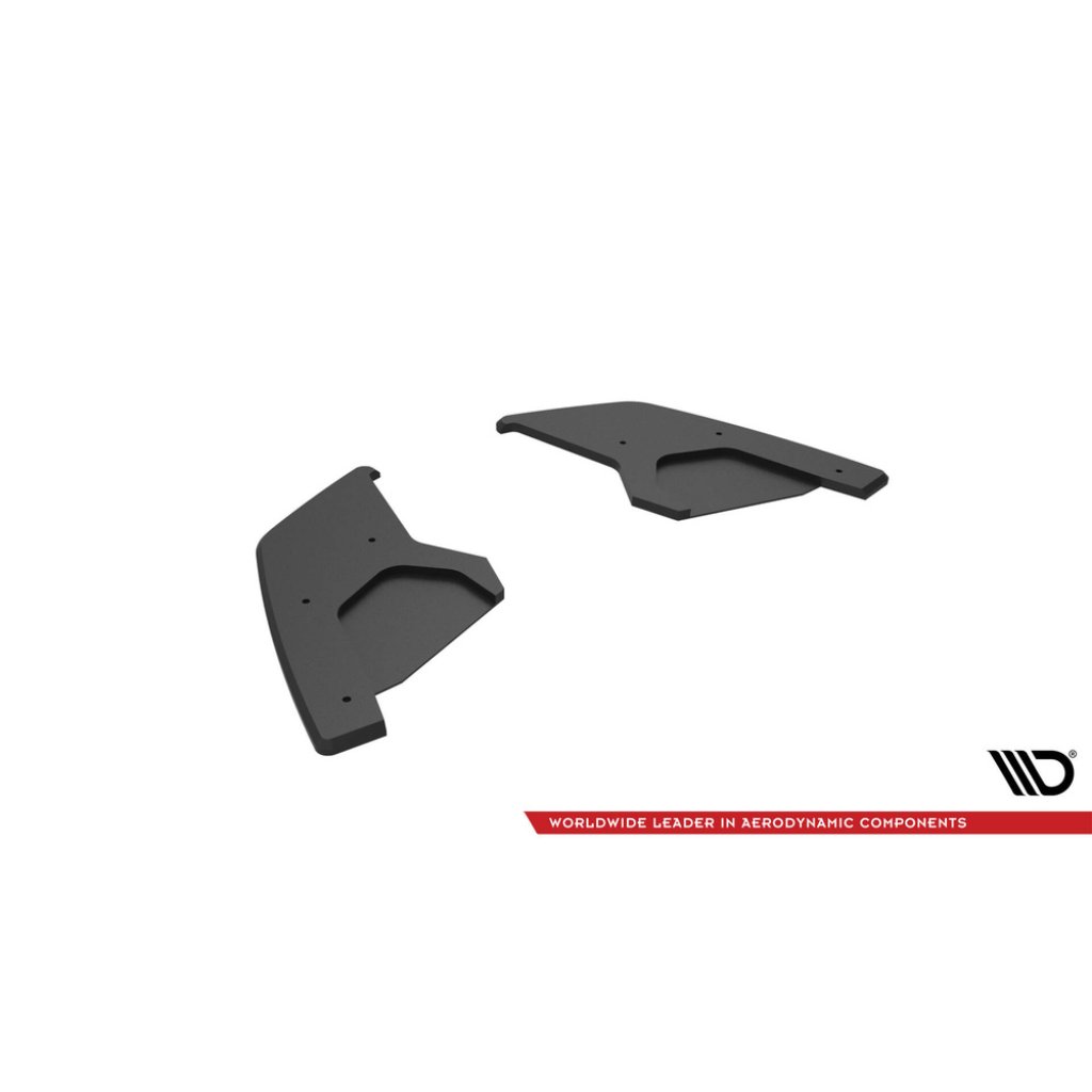 Maxton Design "Street Pro" boční difuzory pod zadní nárazník v.1 pro Volkswagen Golf GTI Mk8, Mk8 Facelift, plast ABS bez povrchové úpravy