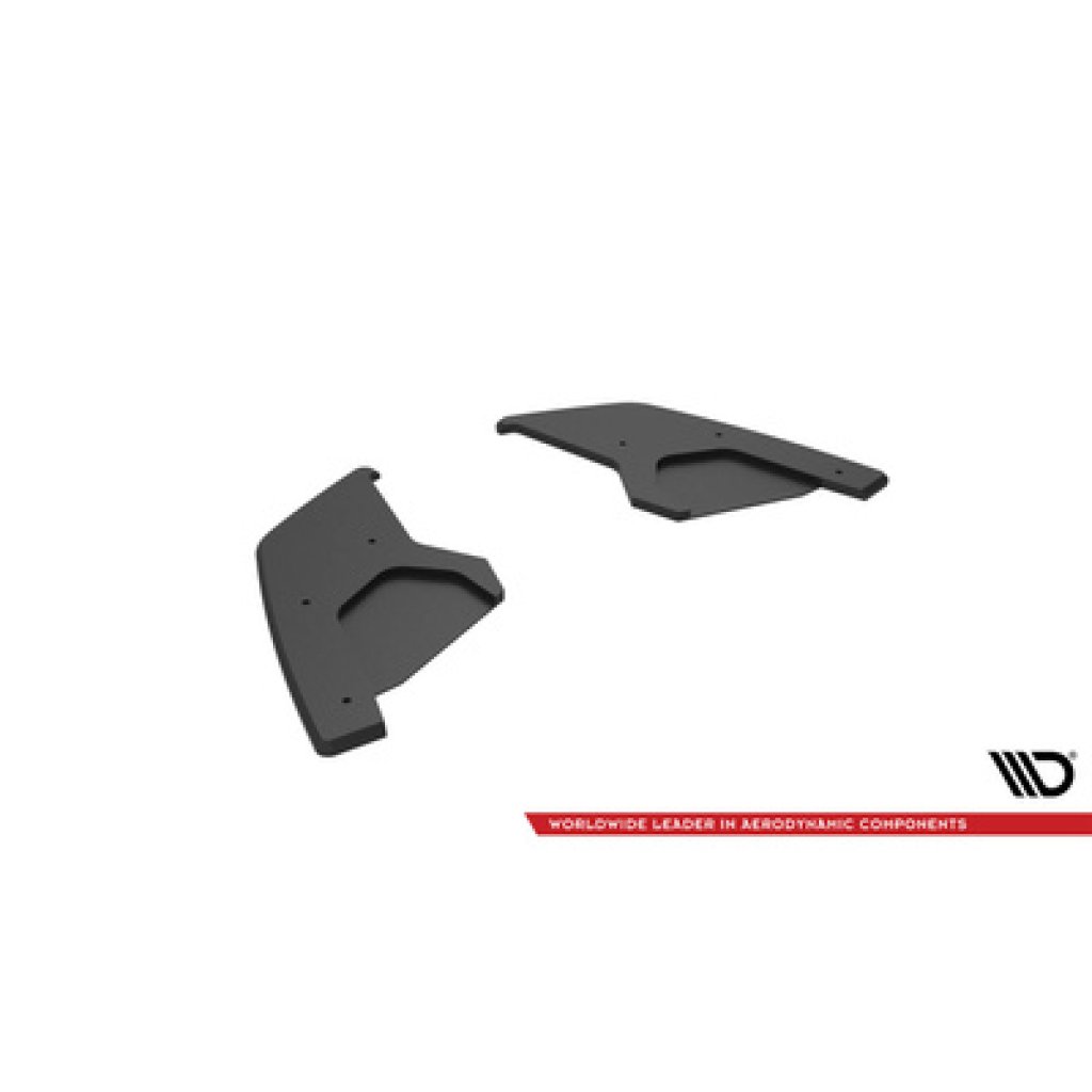 Maxton Design "Street Pro" boční difuzory pod zadní nárazník v.1 pro Volkswagen Golf GTI Mk8, Mk8 Facelift, plast ABS bez povrchové úpravy