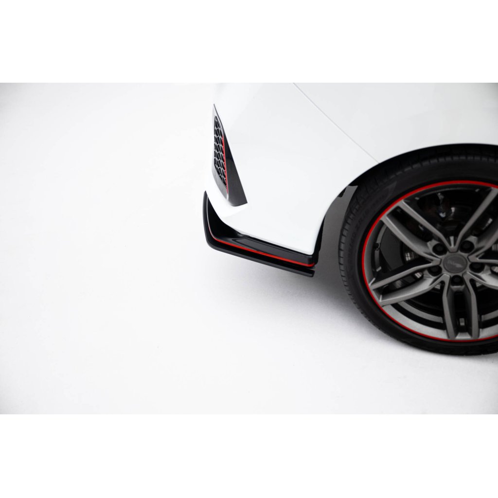 Maxton Design "Street Pro" boční difuzory pod zadní nárazník v.2 pro Honda Civic Mk10 Sport, plast ABS bez povrchové úpravy