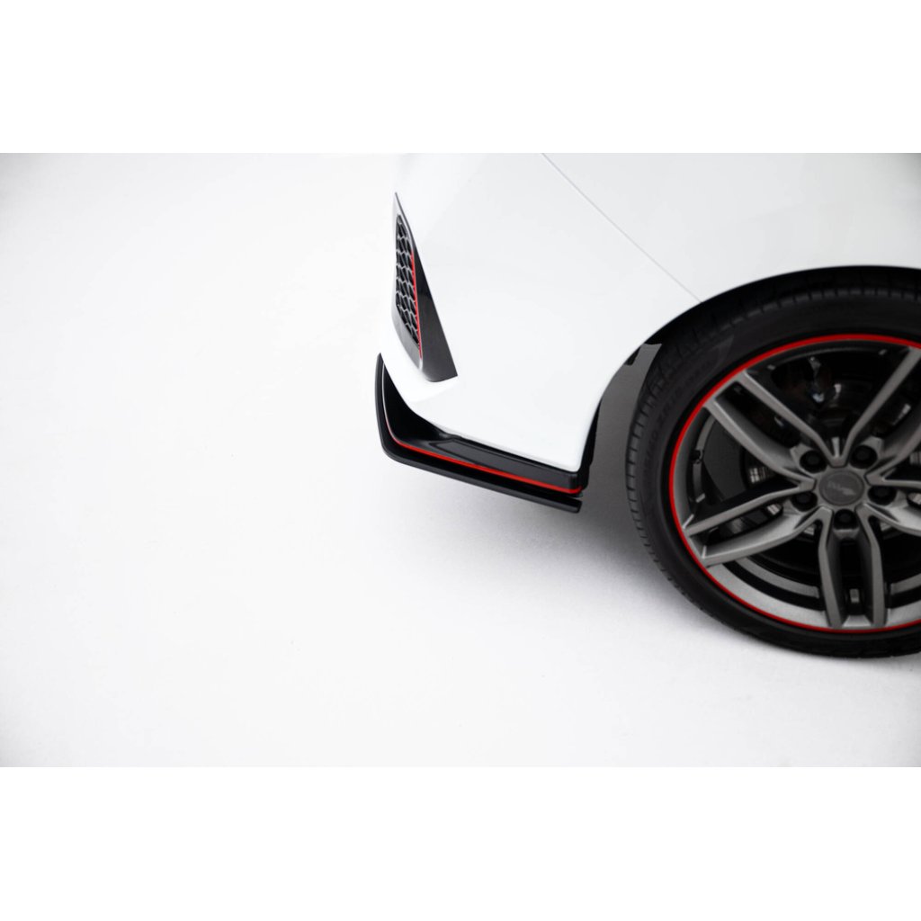 Maxton Design "Street Pro" boční difuzory pod zadní nárazník v.2 pro Honda Civic Mk10 Sport, plast ABS bez povrchové úpravy
