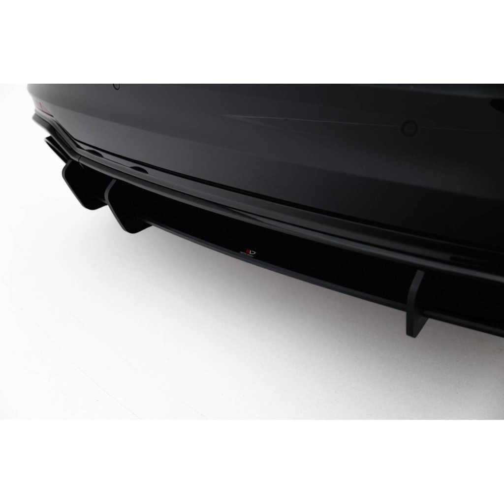 Maxton Design "Street Pro" difuzor zadního nárazníku pro Audi RS5 F5, plast ABS bez povrchové úpravy