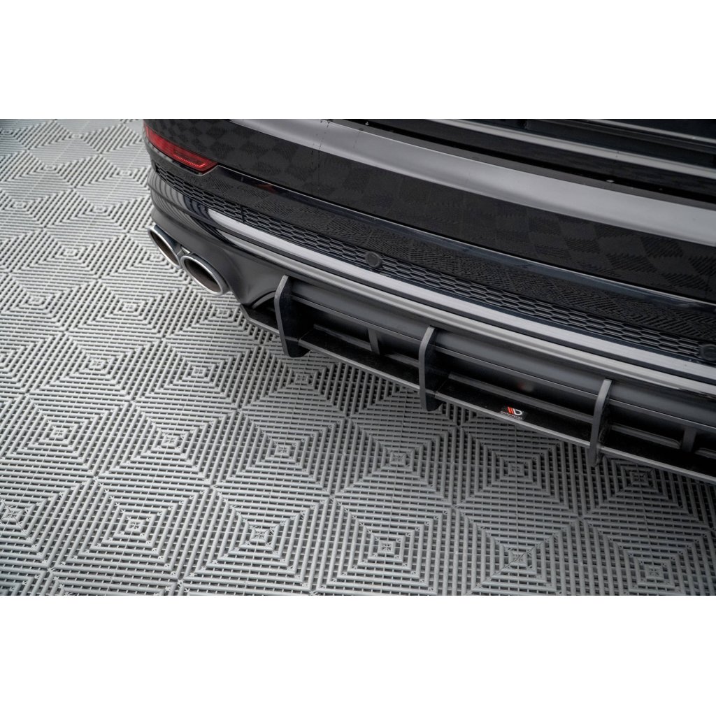Maxton Design "Street Pro" difuzor zadního nárazníku pro Audi SQ8 Mk 1, plast ABS bez povrchové úpravy