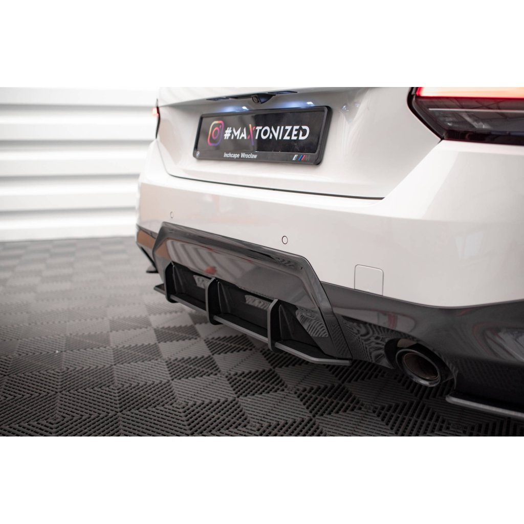 Maxton Design "Street Pro" difuzor zadního nárazníku pro BMW řada 2 G42 M-Pack, plast ABS bez povrchové úpravy