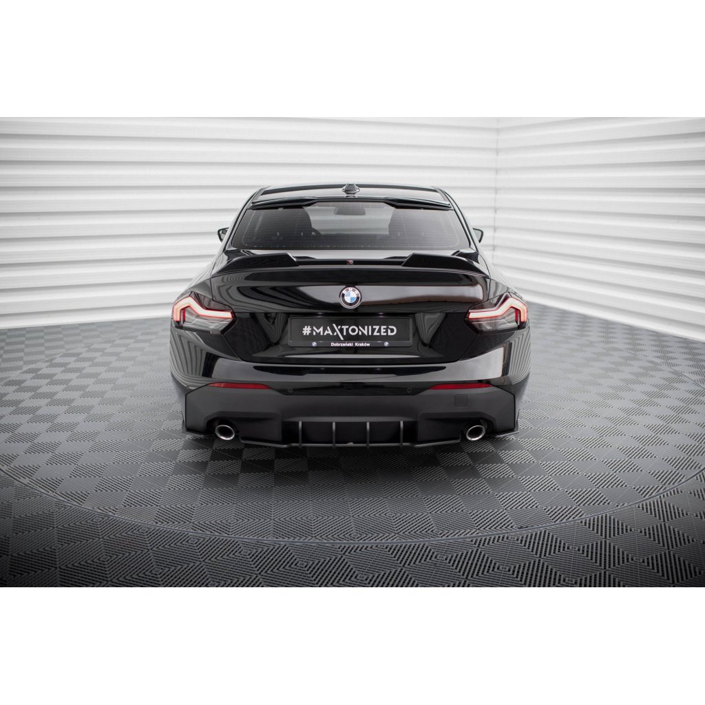Maxton Design "Street Pro" difuzor zadního nárazníku pro BMW řada 2 G42 Standard, plast ABS bez povrchové úpravy