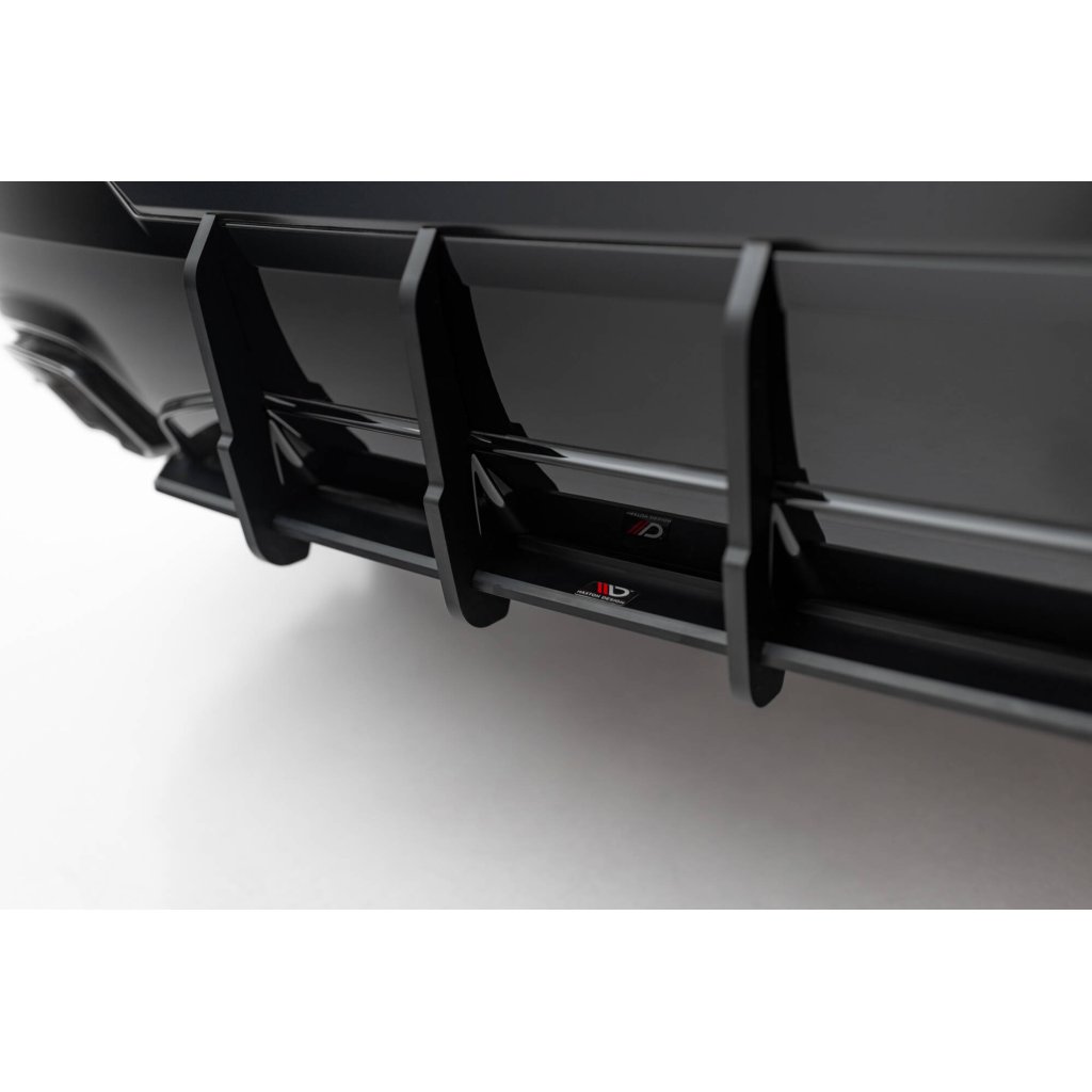 Maxton Design "Street Pro" difuzor zadního nárazníku pro BMW řada 4 G22/M440i, G23, plast ABS bez povrchové úpravy, Coupe / M440i Cabrio