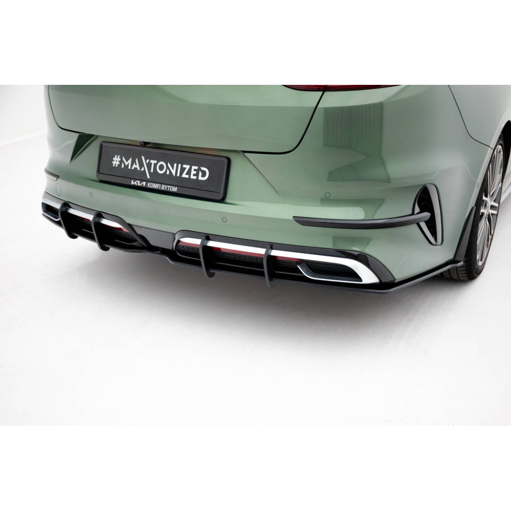 Maxton Design "Street Pro" difuzor zadního nárazníku pro Kia Proceed Mk1 Facelift GT, plast ABS bez povrchové úpravy, GT-Line