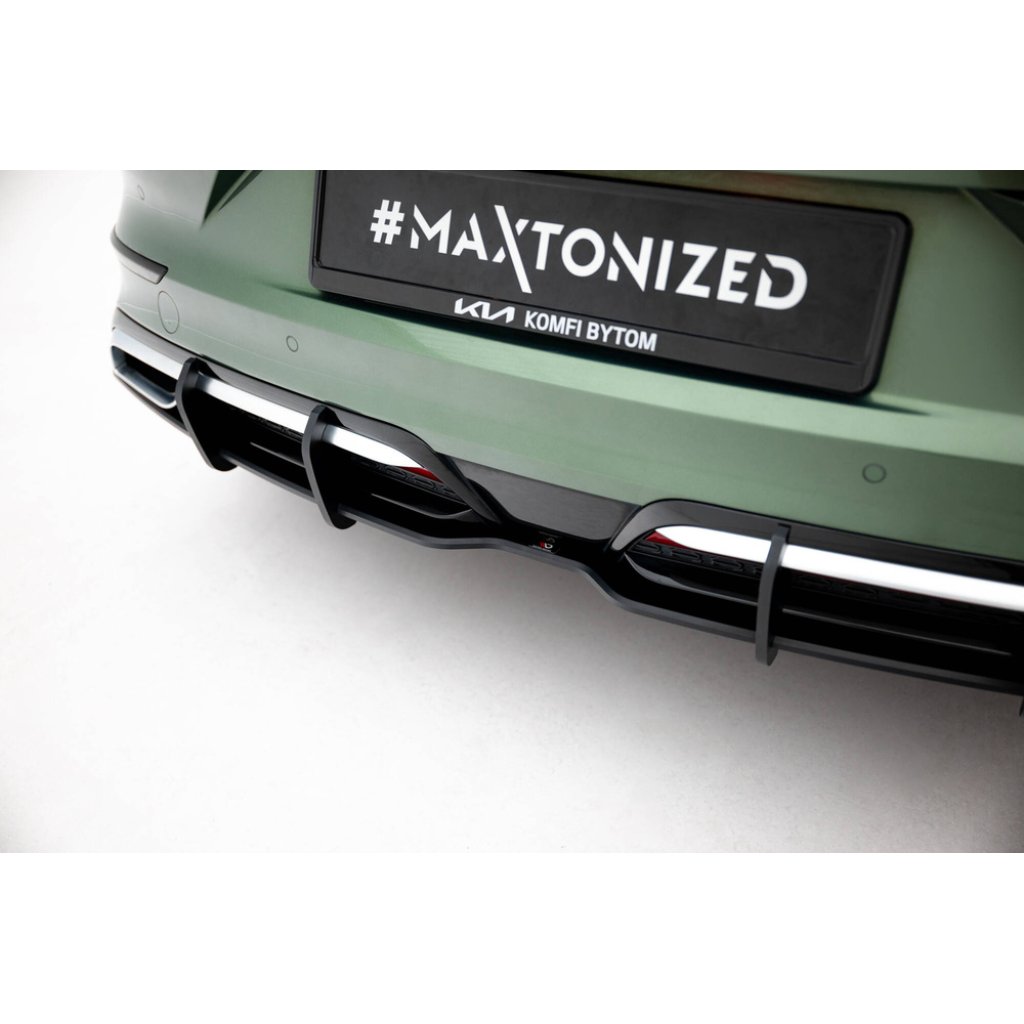 Maxton Design "Street Pro" difuzor zadního nárazníku pro Kia Proceed Mk1 Facelift GT, plast ABS bez povrchové úpravy, GT-Line