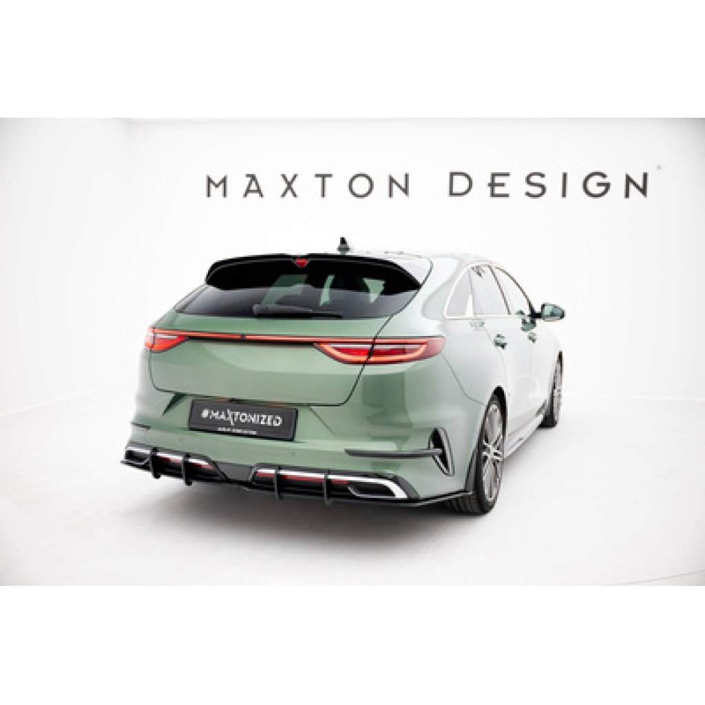 Maxton Design "Street Pro" difuzor zadního nárazníku pro Kia Proceed Mk1 Facelift GT, plast ABS bez povrchové úpravy, GT-Line