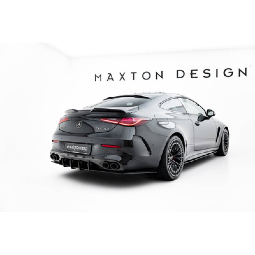 Maxton Design "Street Pro" difuzor zadního nárazníku pro Mercedes CLE C236 53 AMG, plast ABS bez povrchové úpravy
