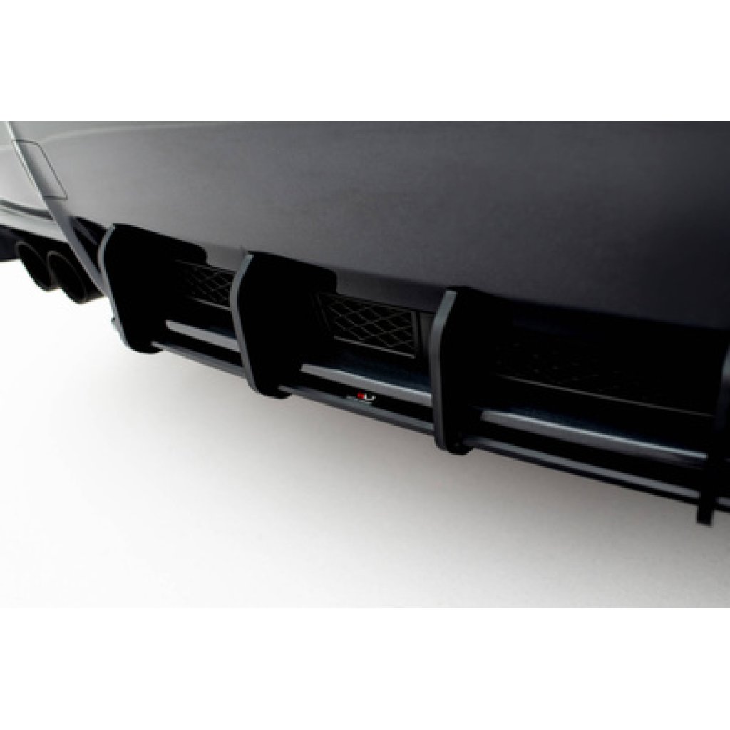 Maxton Design "Street Pro" difuzor zadního nárazníku pro Subaru Impreza WRX STi Mk3 Facelift, plast ABS bez povrchové úpravy