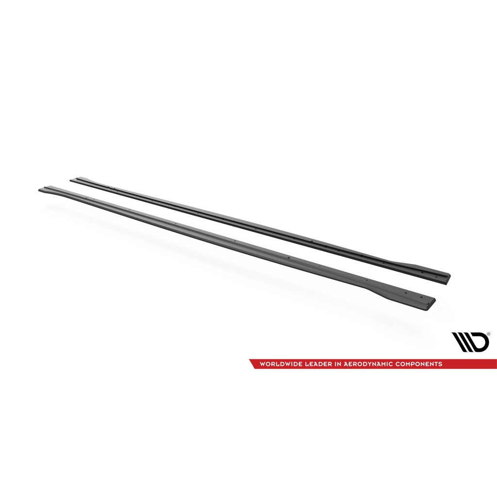 Maxton Design "Street Pro" difuzory pod boční prahy pro BMW M2 F87, plast ABS bez povrchové úpravy