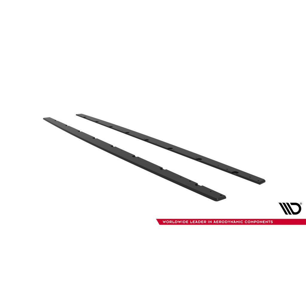 Maxton Design "Street Pro" difuzory pod boční prahy pro BMW řada 1 F70, plast ABS bez povrchové úpravy, M-Pack