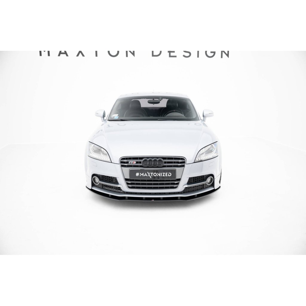Maxton Design "Street Pro" spoiler pod přední nárazník pro Audi TT 8J Facelift, plast ABS bez povrchové úpravy, S-Line