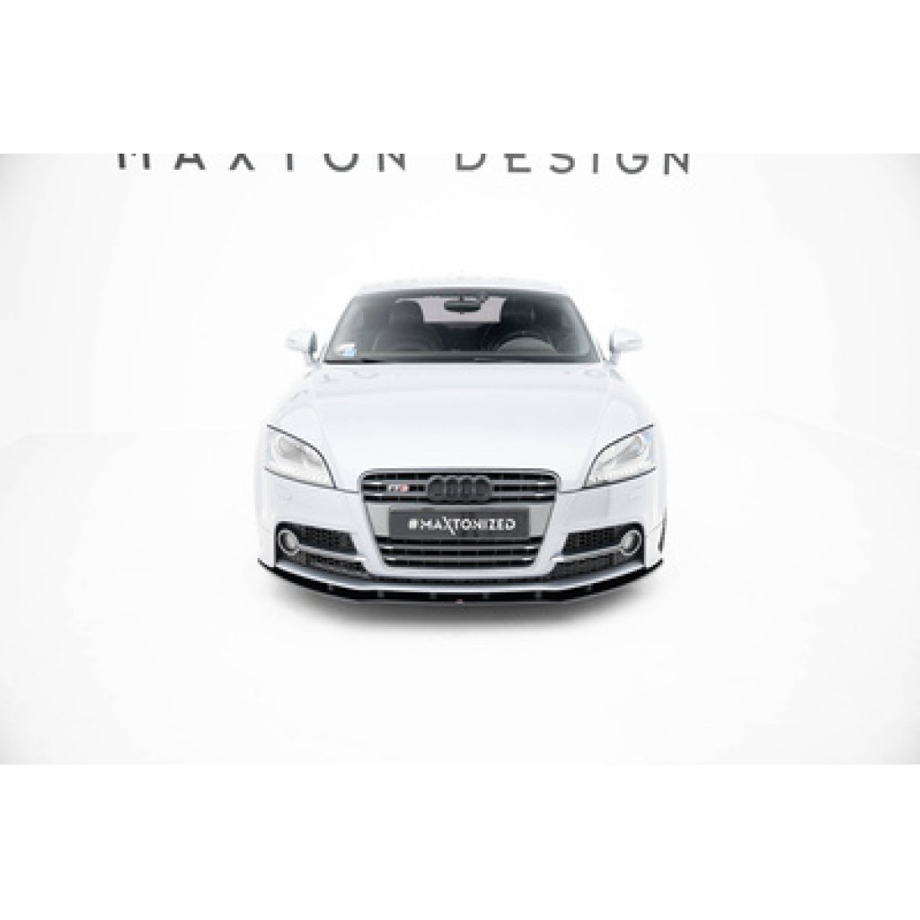 Maxton Design "Street Pro" spoiler pod přední nárazník pro Audi TT 8J Facelift, plast ABS bez povrchové úpravy, S-Line