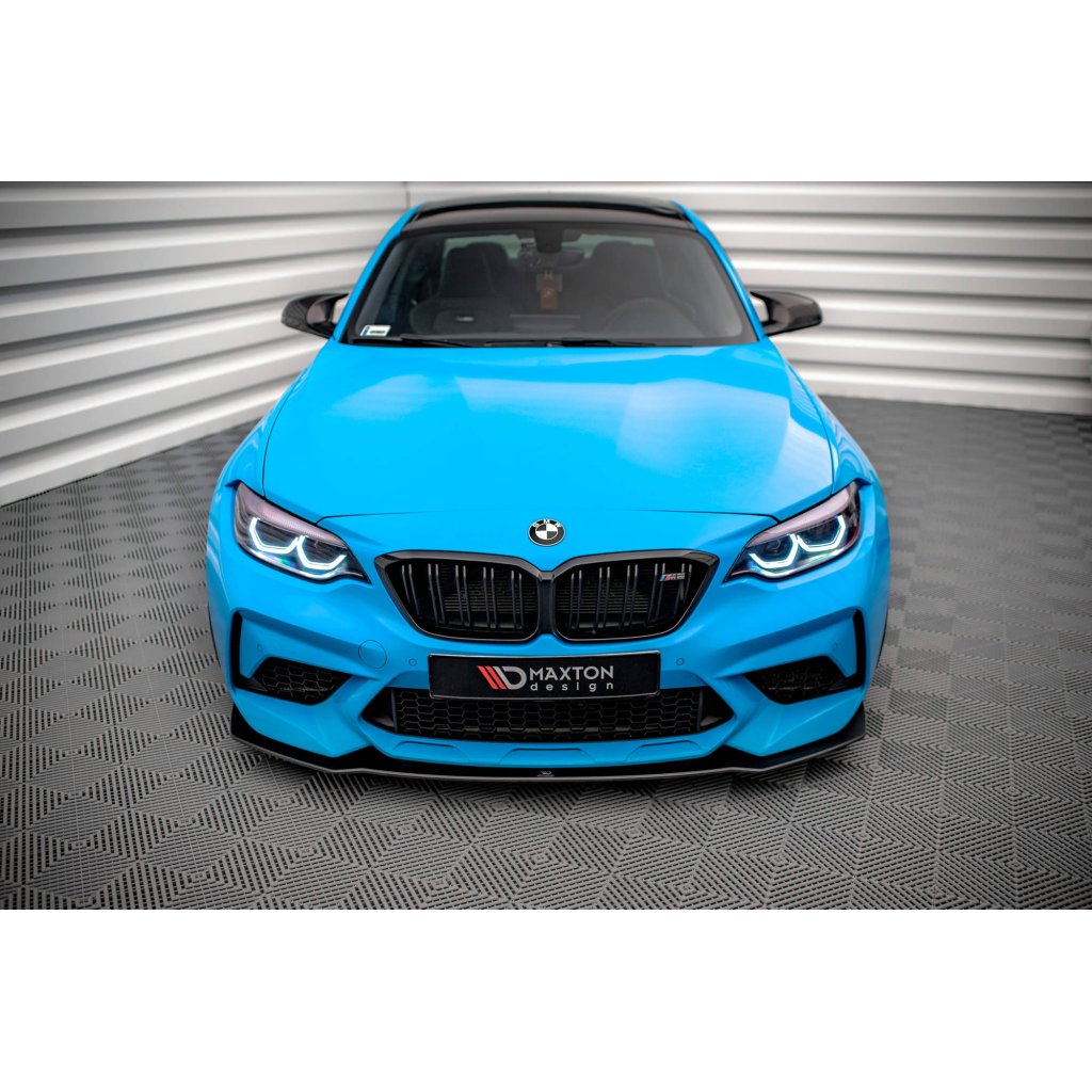 Maxton Design "Street Pro" spoiler pod přední nárazník pro BMW M2 F87, plast ABS bez povrchové úpravy